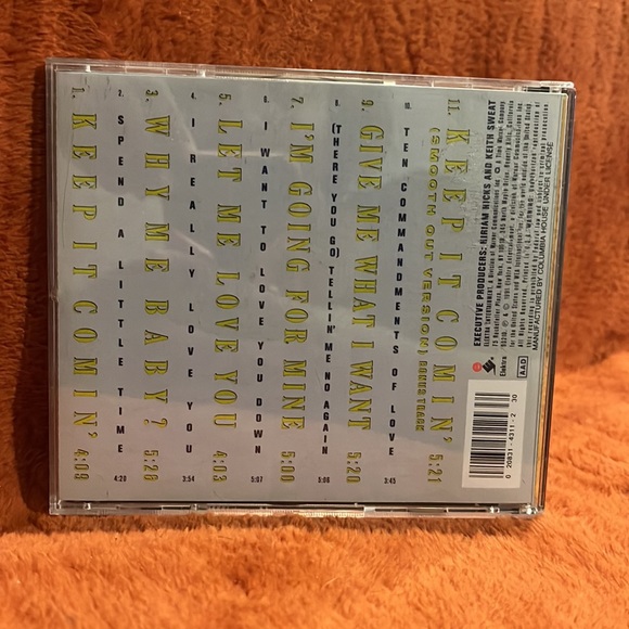 Keep it comin’ ( keith sweat / 1991 / cd ) - Picture 2 of 7